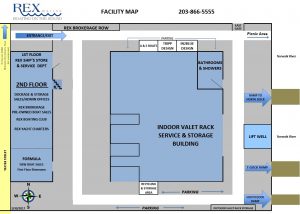 Rex Marine facility map